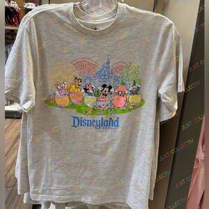 Disneyland Happiest Place On Earth Mickey and Friends Easter Graphic Shirt